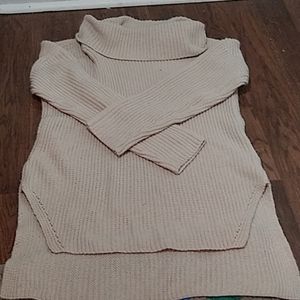 🌈Beige Knit Turtleneck